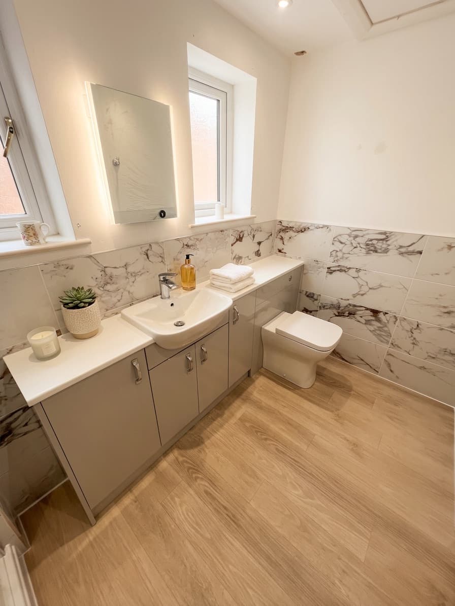 Beautifully finished bathroom by The Derwent Bathroom Company